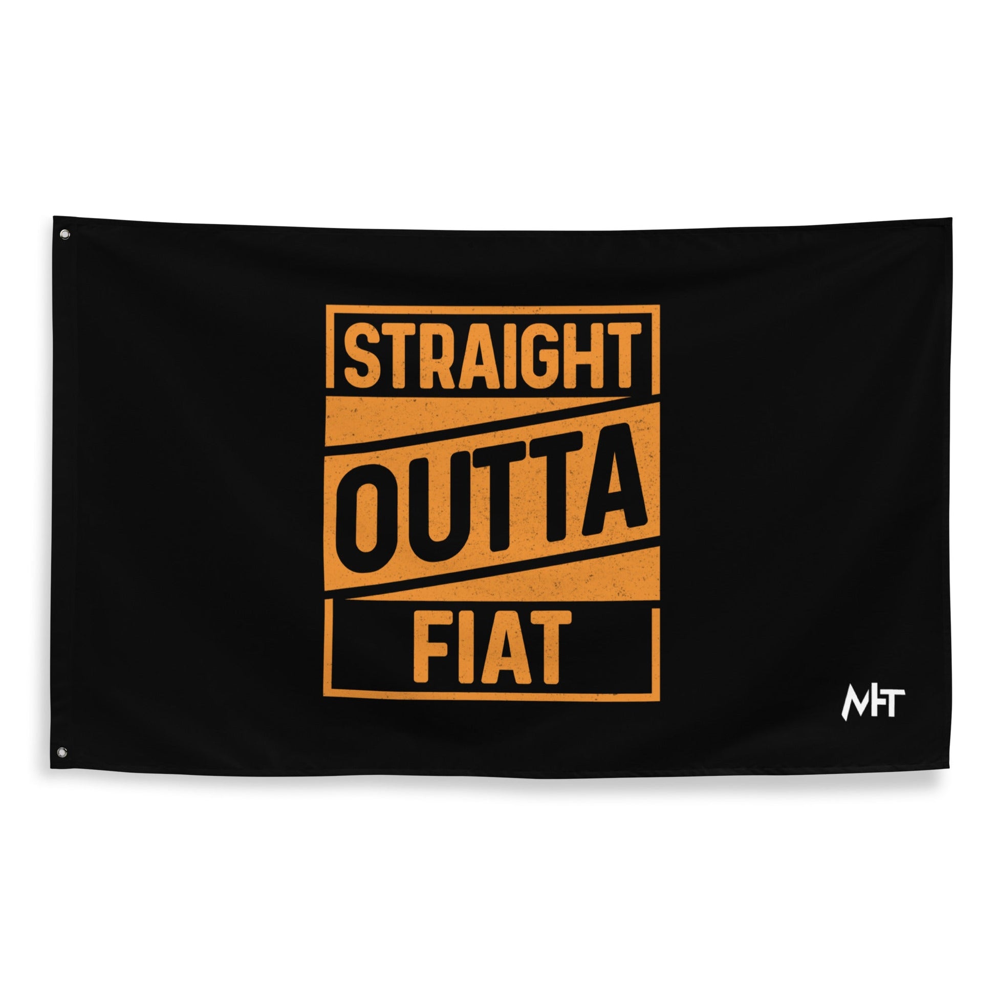 Straight Outta Fiat Flag by DarkByteGear
