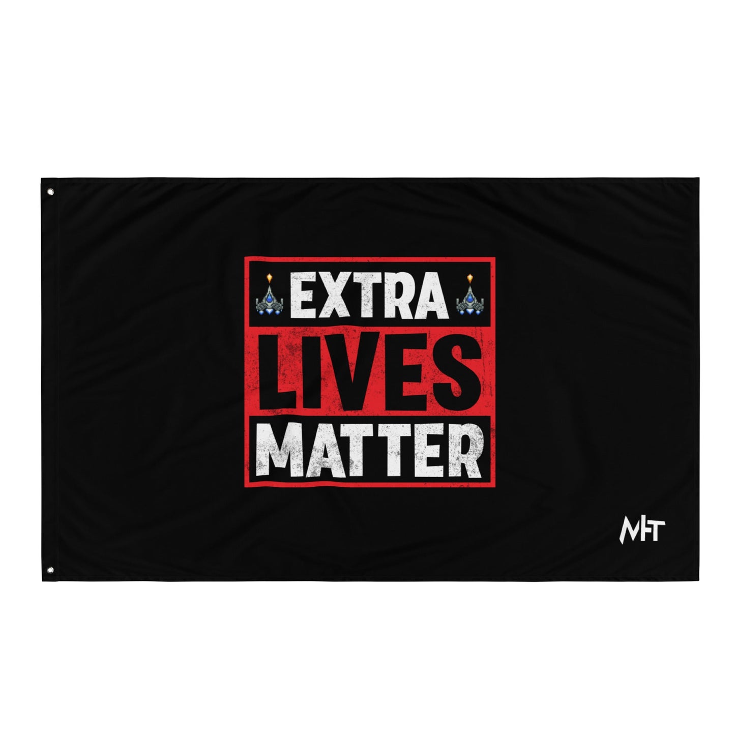 Extra Lives Matter Flag by DarkByteGear