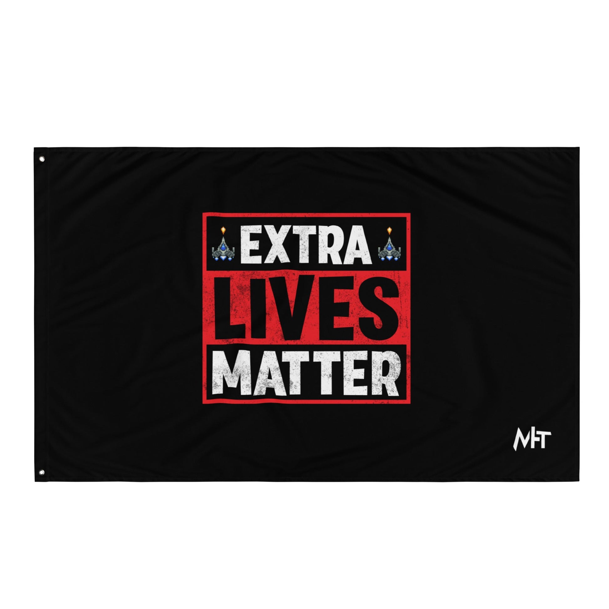 Extra Lives Matter Flag by DarkByteGear