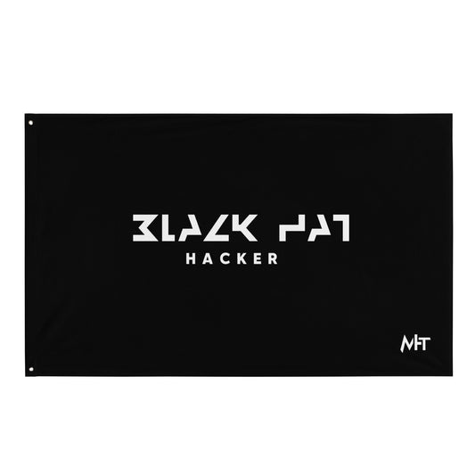 Black Hat Hacker V18 Flag by DarkByteGear