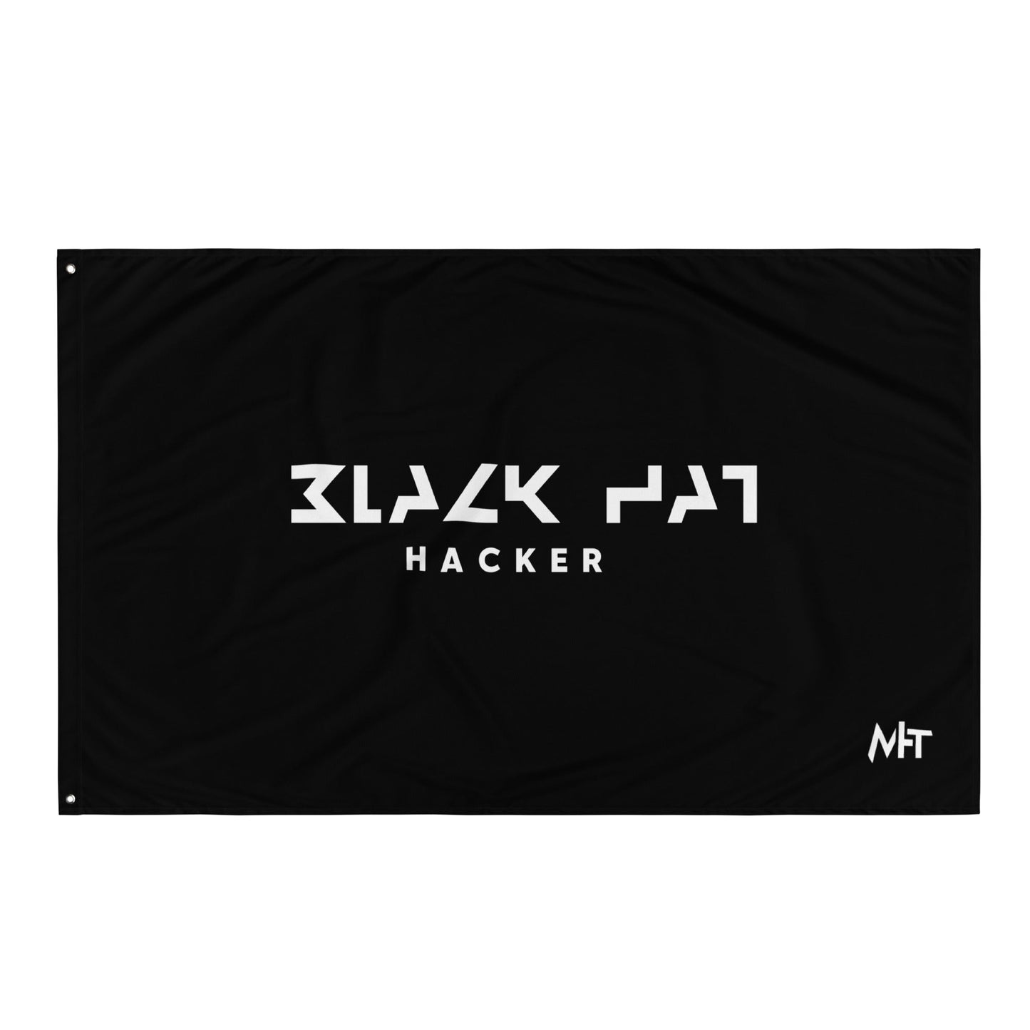 Black Hat Hacker V18 Flag by DarkByteGear