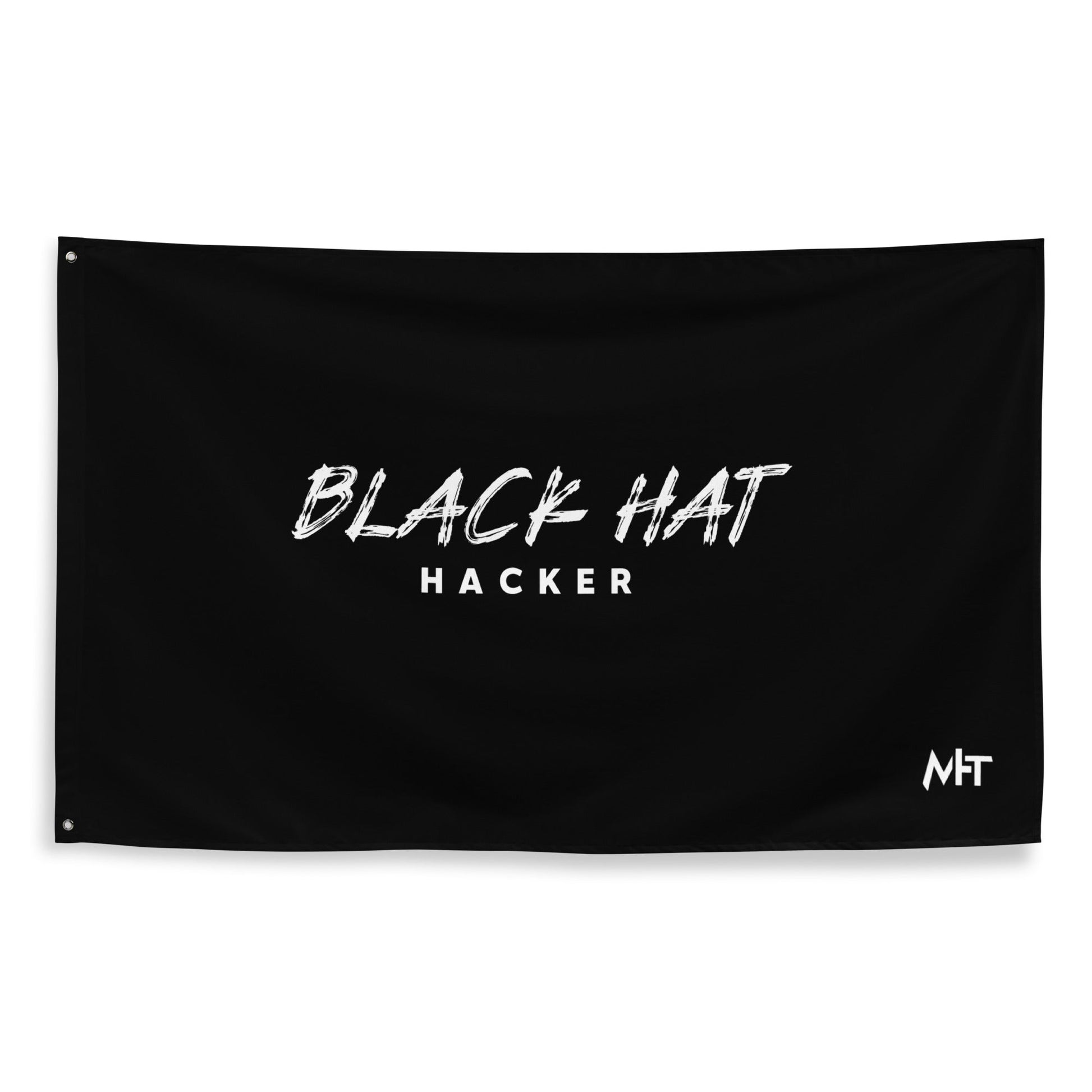Black Hat Hacker V19 Flag by DarkByteGear