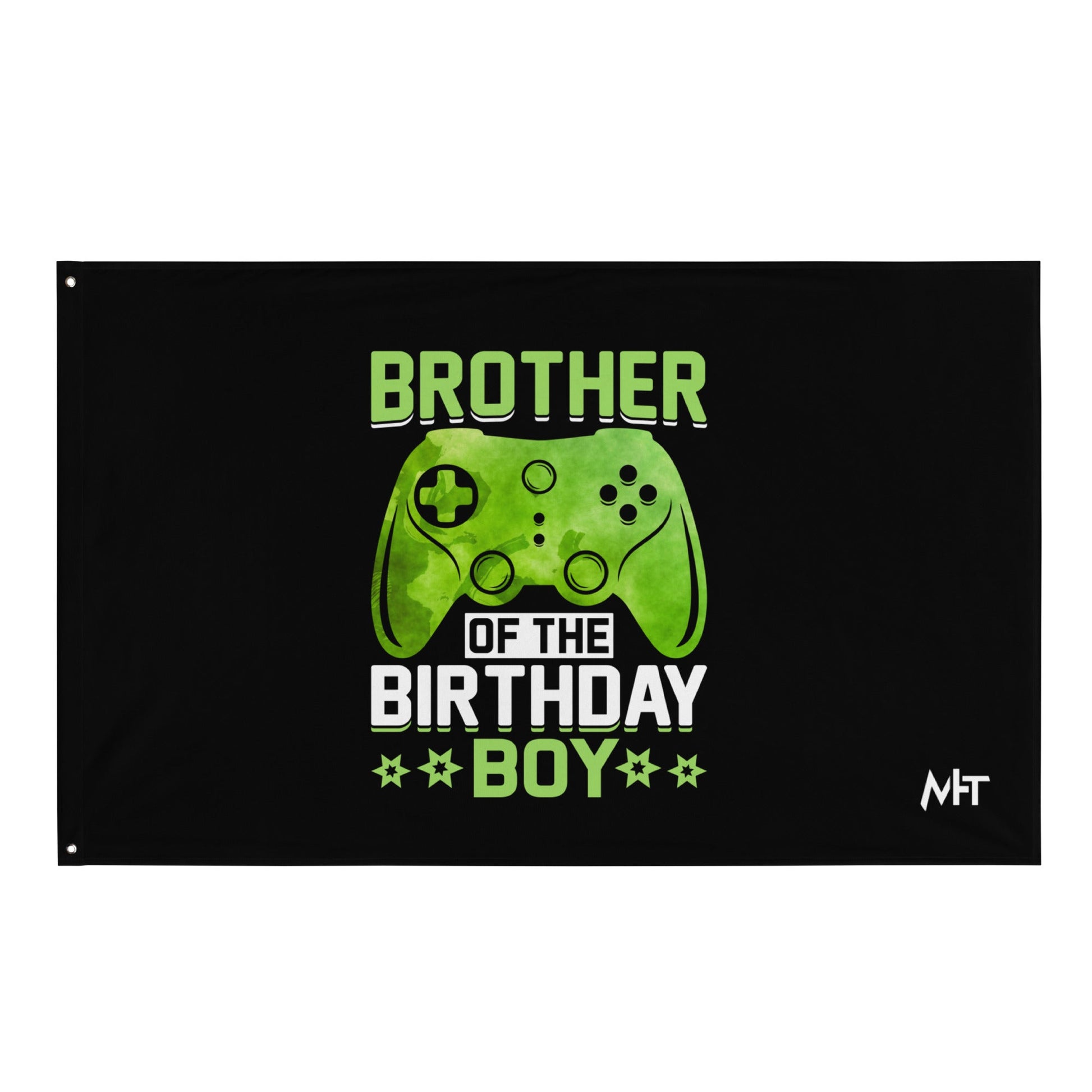 Brother of the Birthday Boy Flag by DarkByteGear