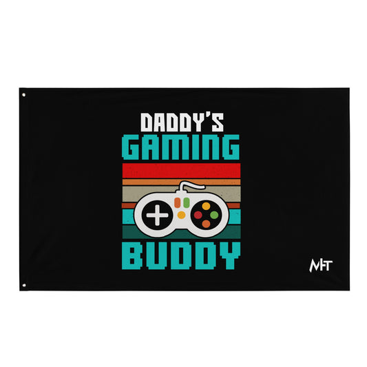 Daddy's Gaming Buddy Rima Flag by DarkByteGear