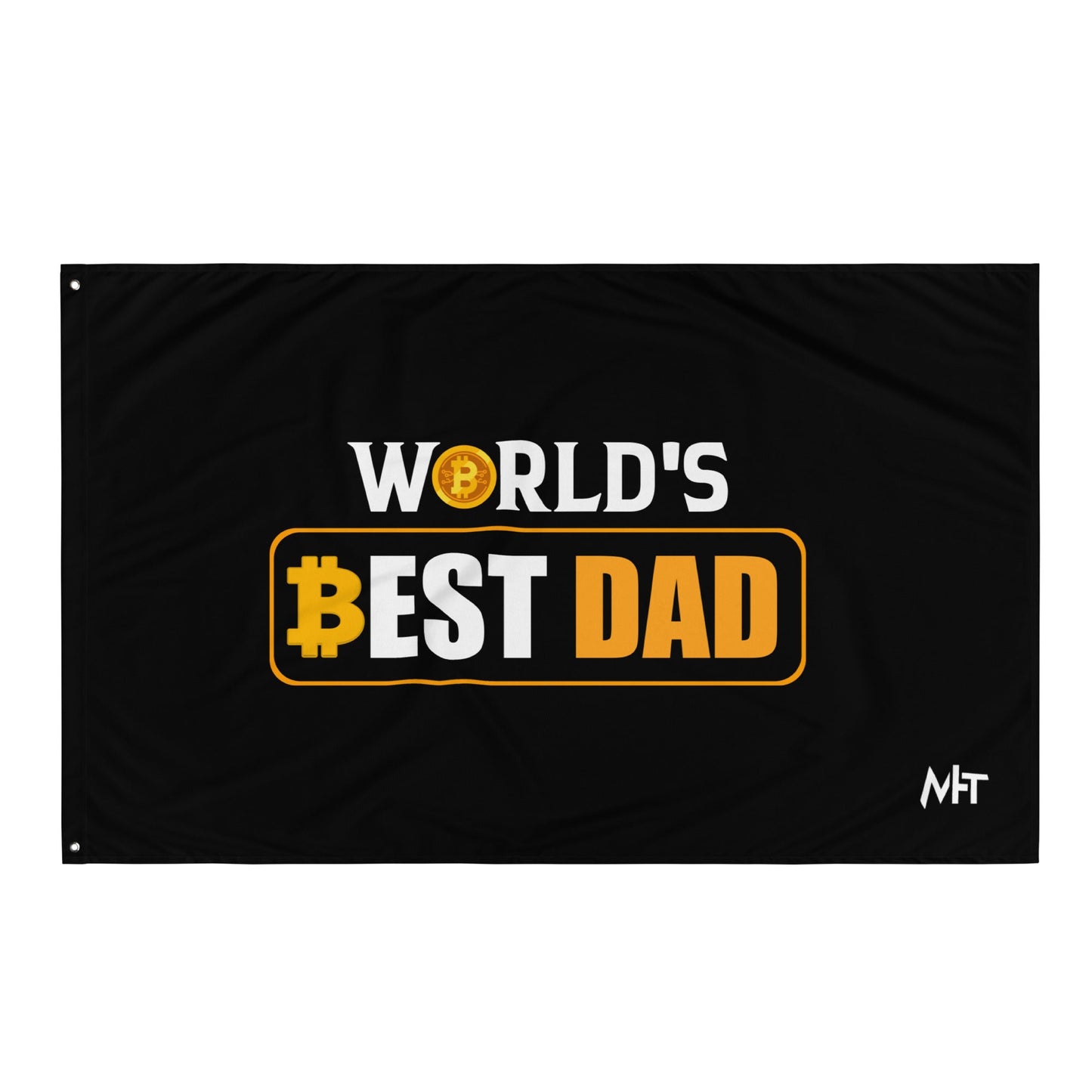 World's Best Dad - Flag by DarkByteGear