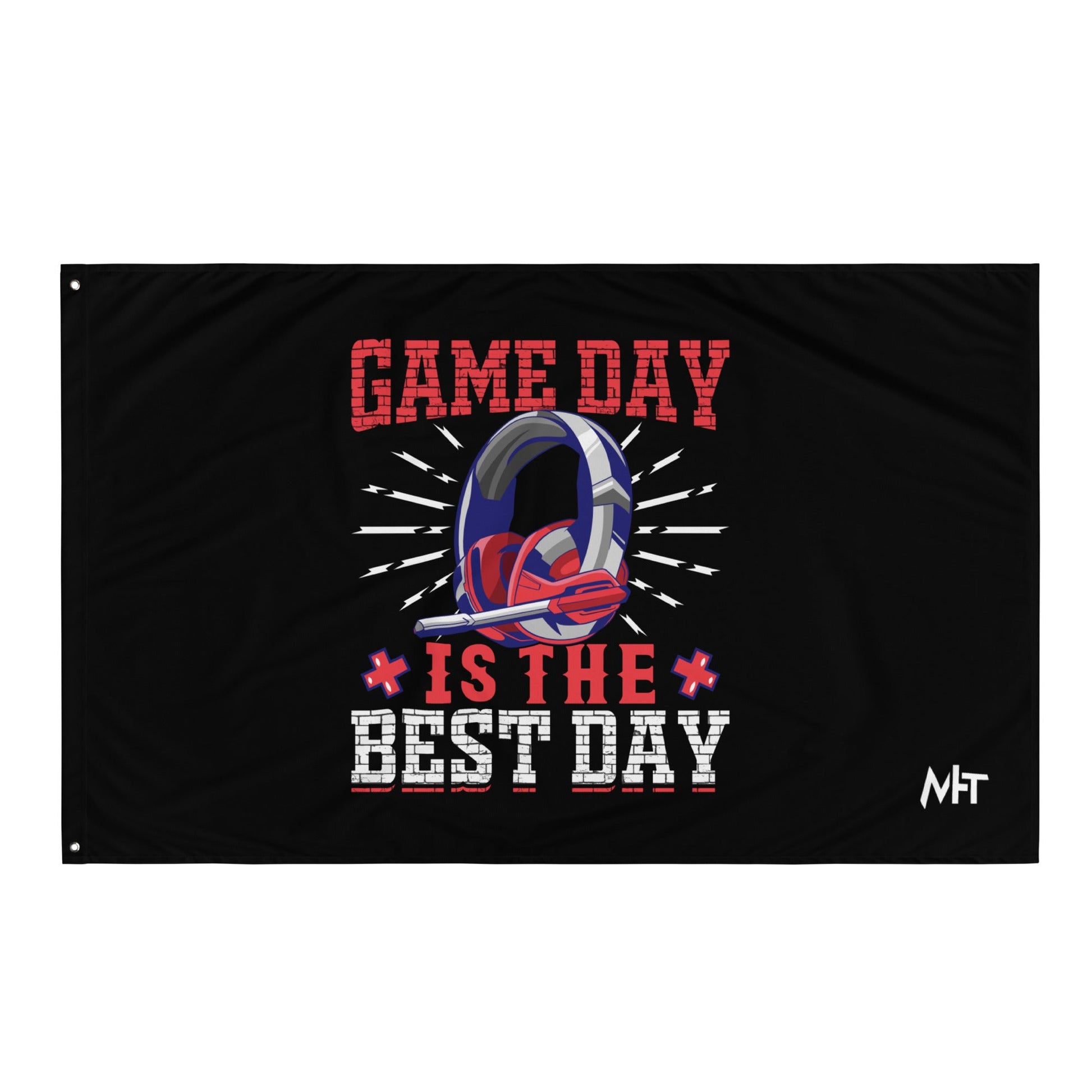 Game Day is the Best Day Shagor Flag by DarkByteGear