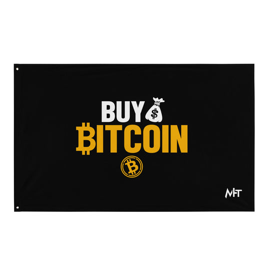 Buy Bitcoin Flag by DarkByteGear