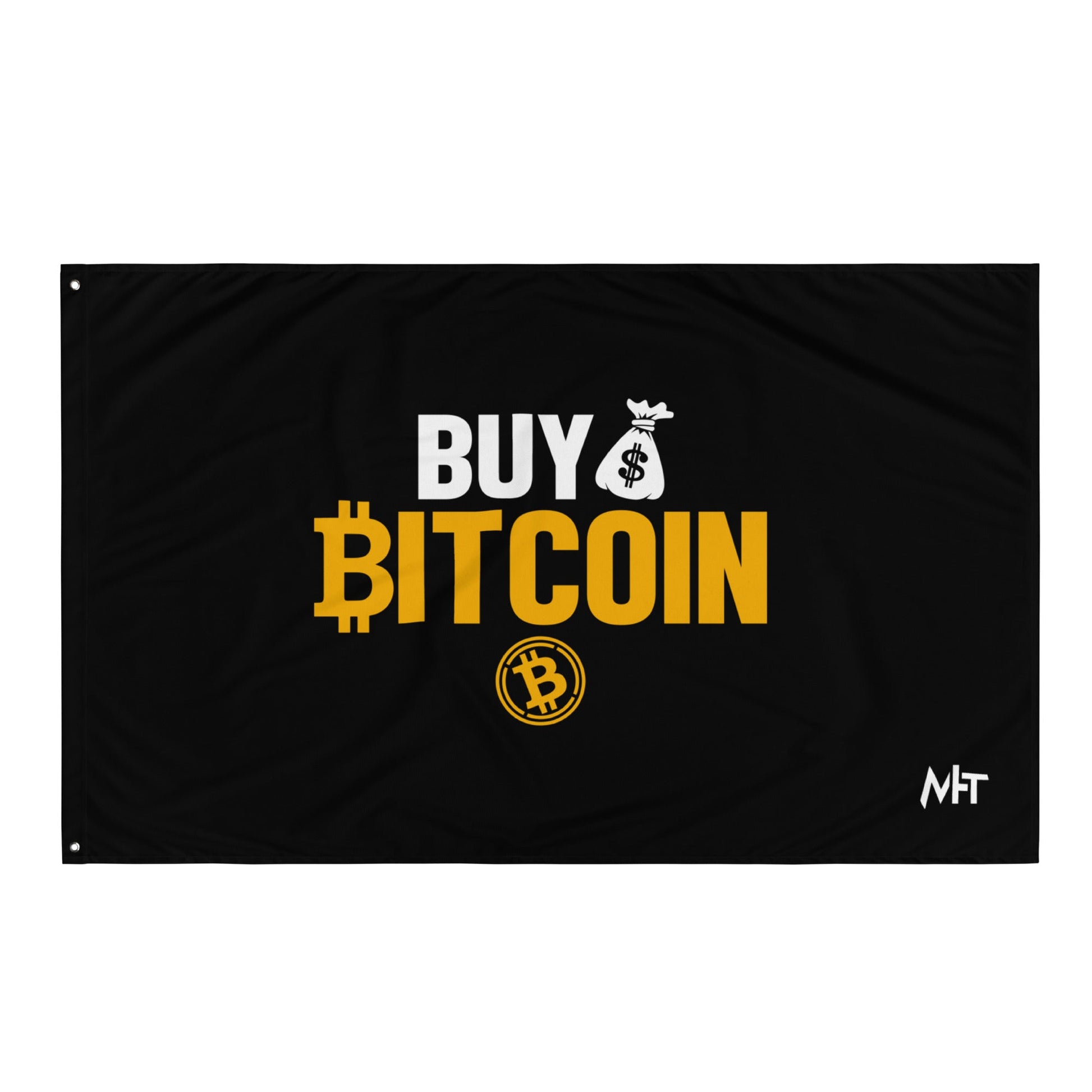 Buy Bitcoin Flag by DarkByteGear