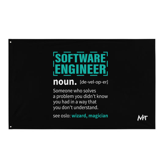 Software Engineer Def : Blue Flag by DarkByteGear
