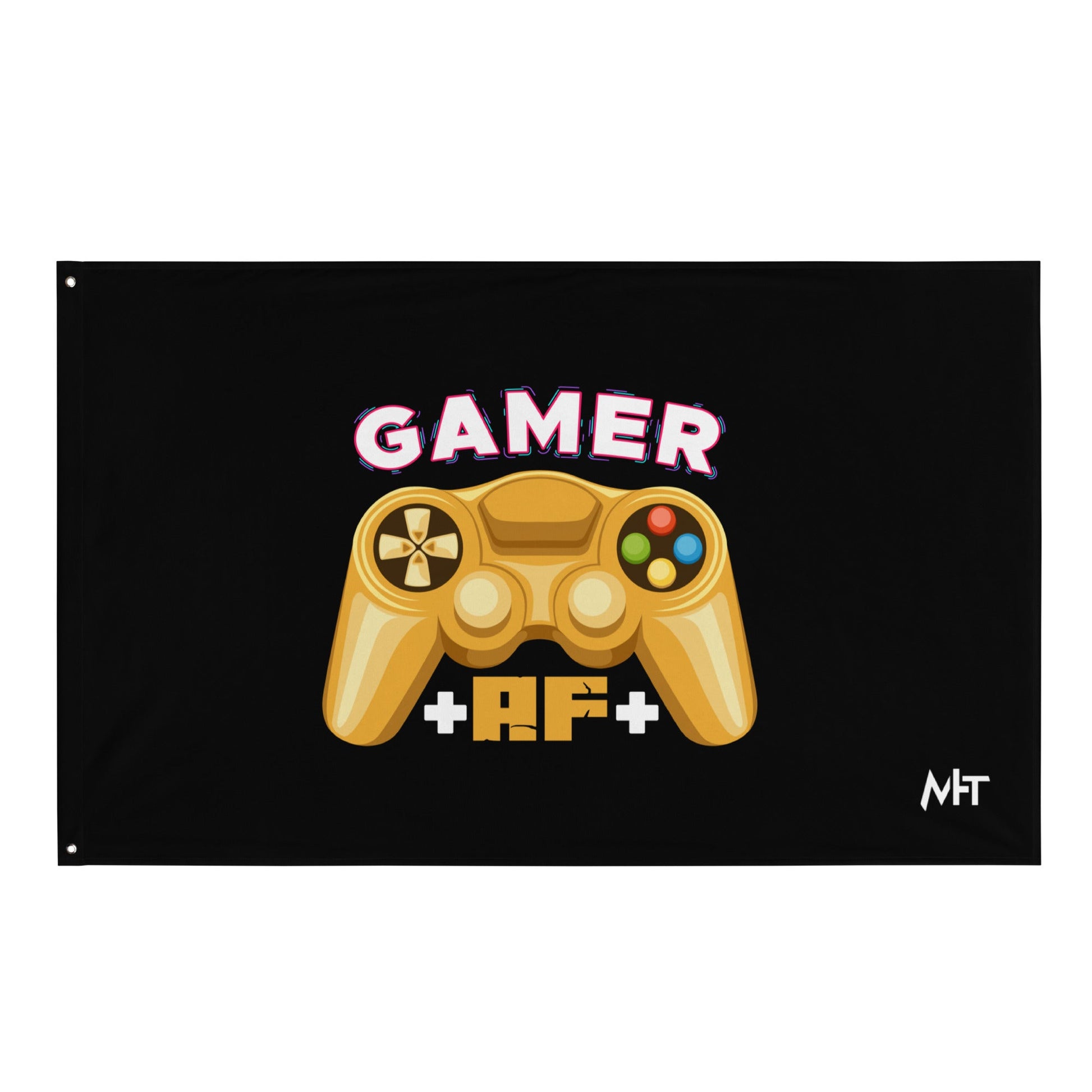 Gamer AF Flag by DarkByteGear