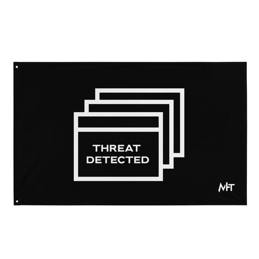 Threat Detected Flag by DarkByteGear