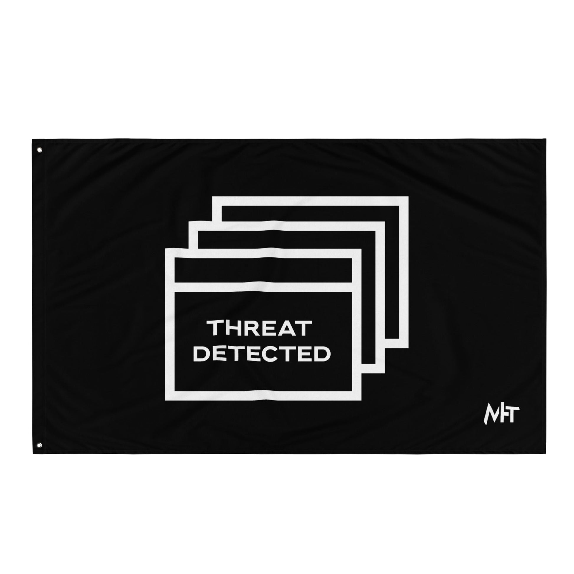 Threat Detected Flag by DarkByteGear