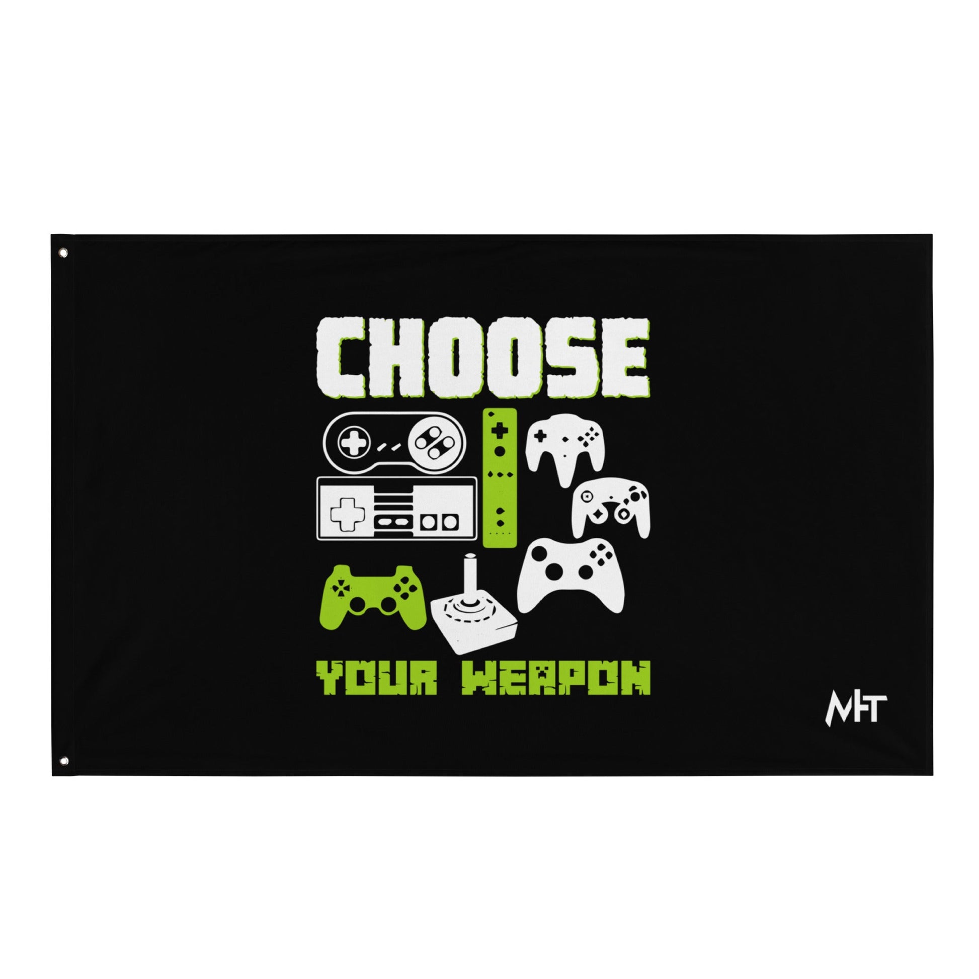 Choose Your Weapons - Flag by DarkByteGear