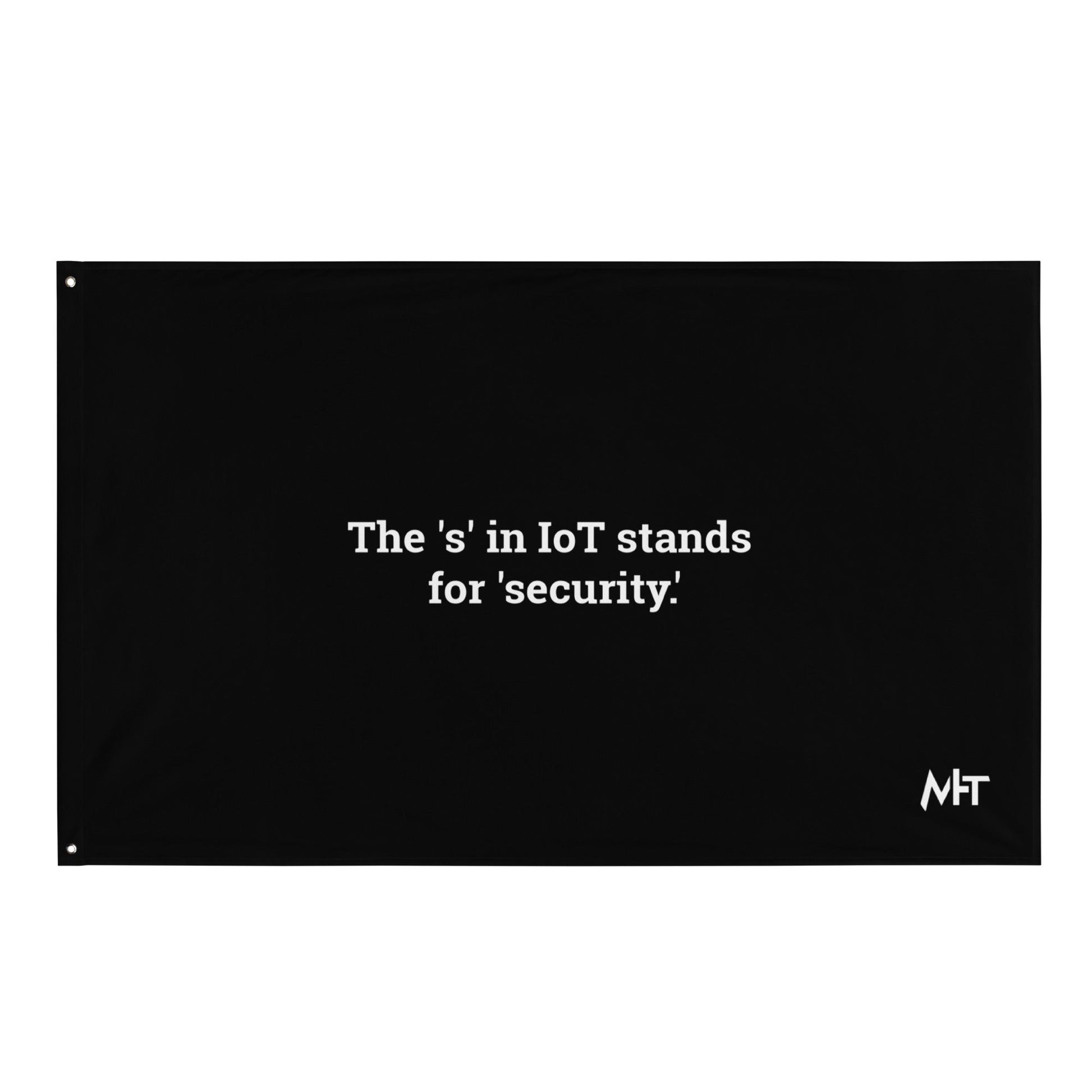 The "S" in IoT Stands for Security V1 - Flag by DarkByteGear