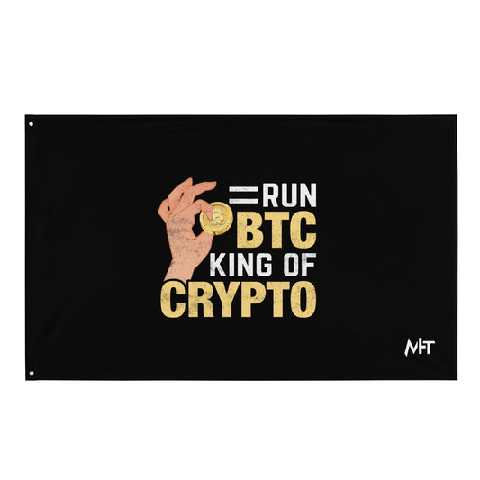 = Run BTC King of BitCoin - Flag by DarkByteGear