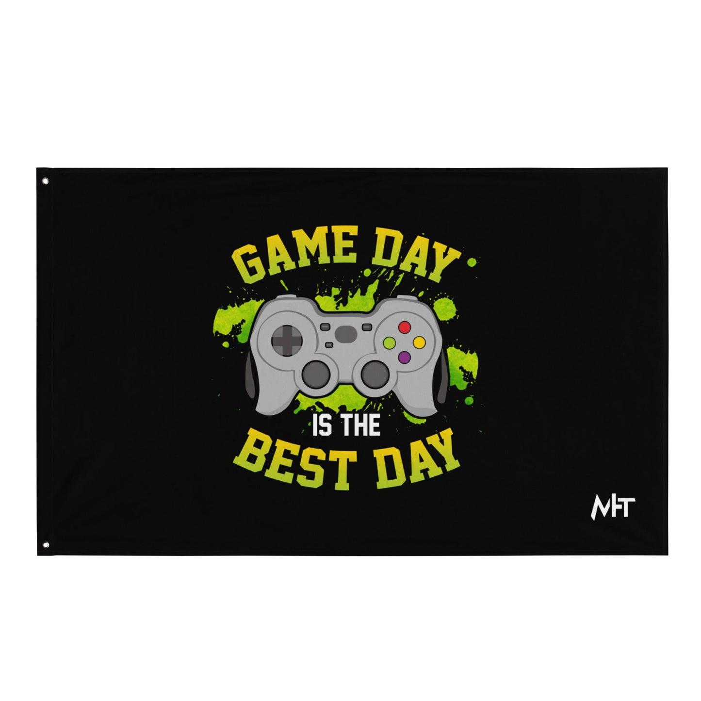 Game Day is the Best Day - Flag by DarkByteGear