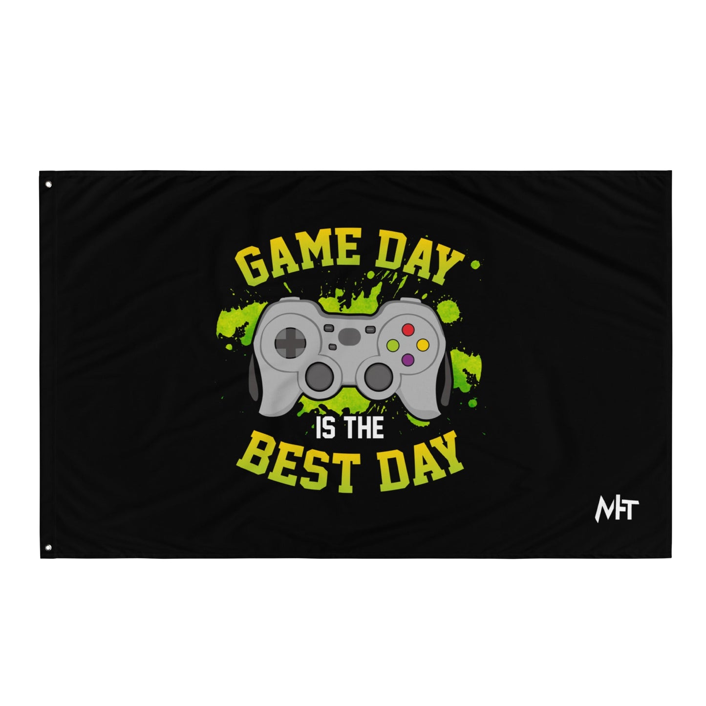 Game Day is the Best Day - Flag by DarkByteGear