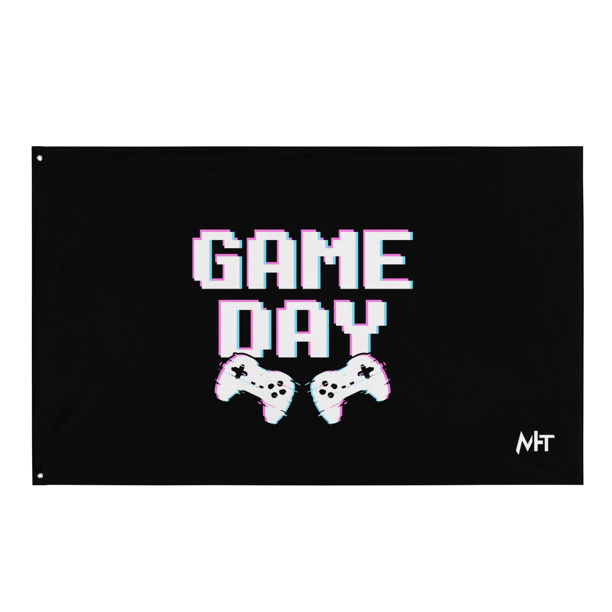 Game Day Lego White - Flag by DarkByteGear