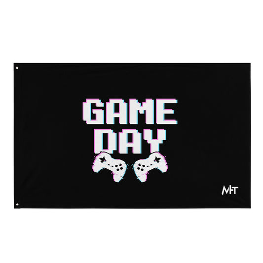 Game Day Lego White - Flag by DarkByteGear