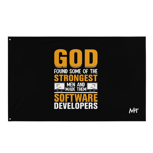 God Strongest Software - Flag by DarkByteGear
