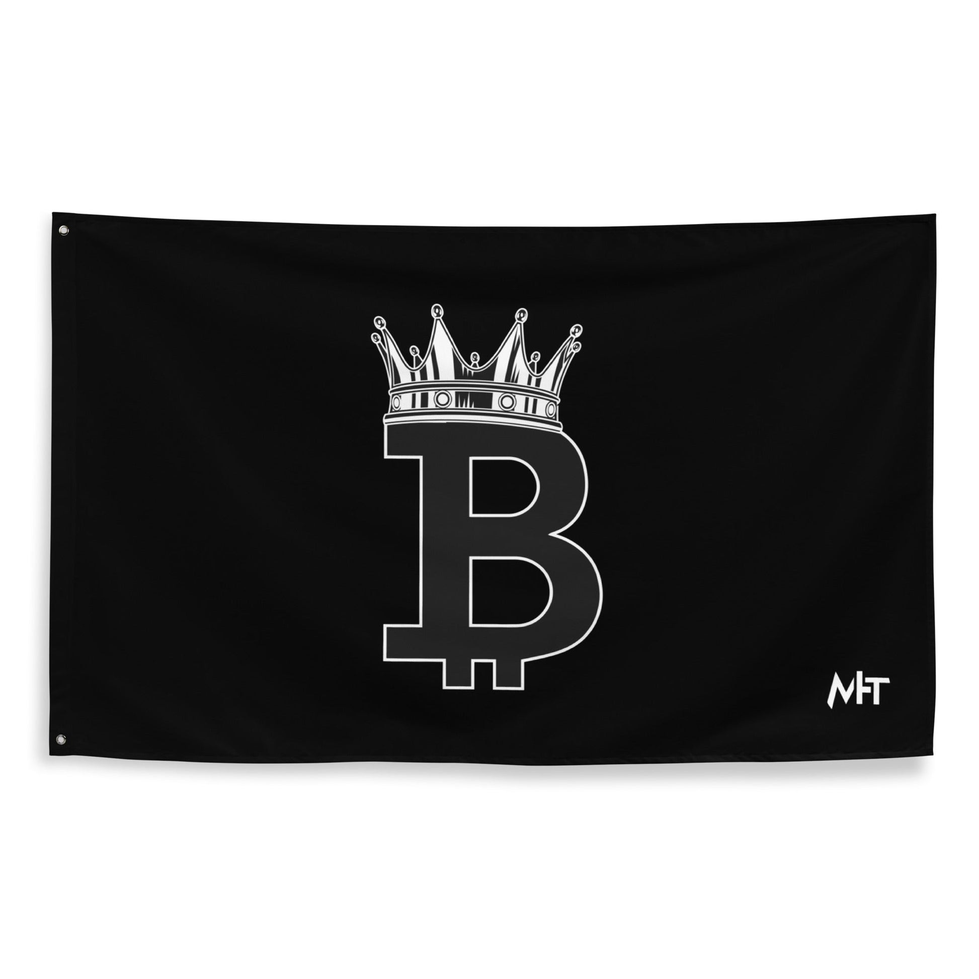 Bitcoin Queen - Flag by DarkByteGear
