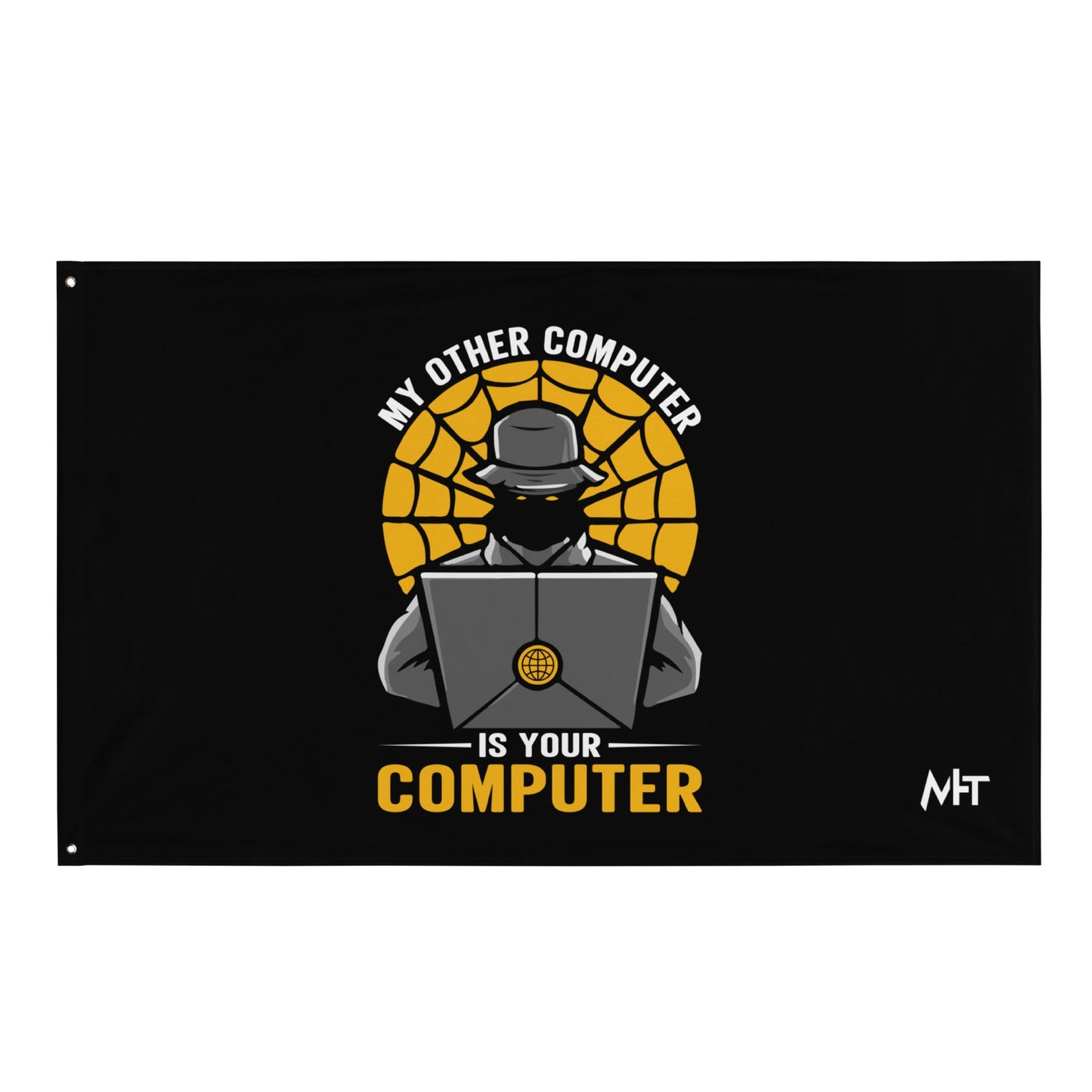 My Other Computer is Your Computer V1 - Flag by DarkByteGear