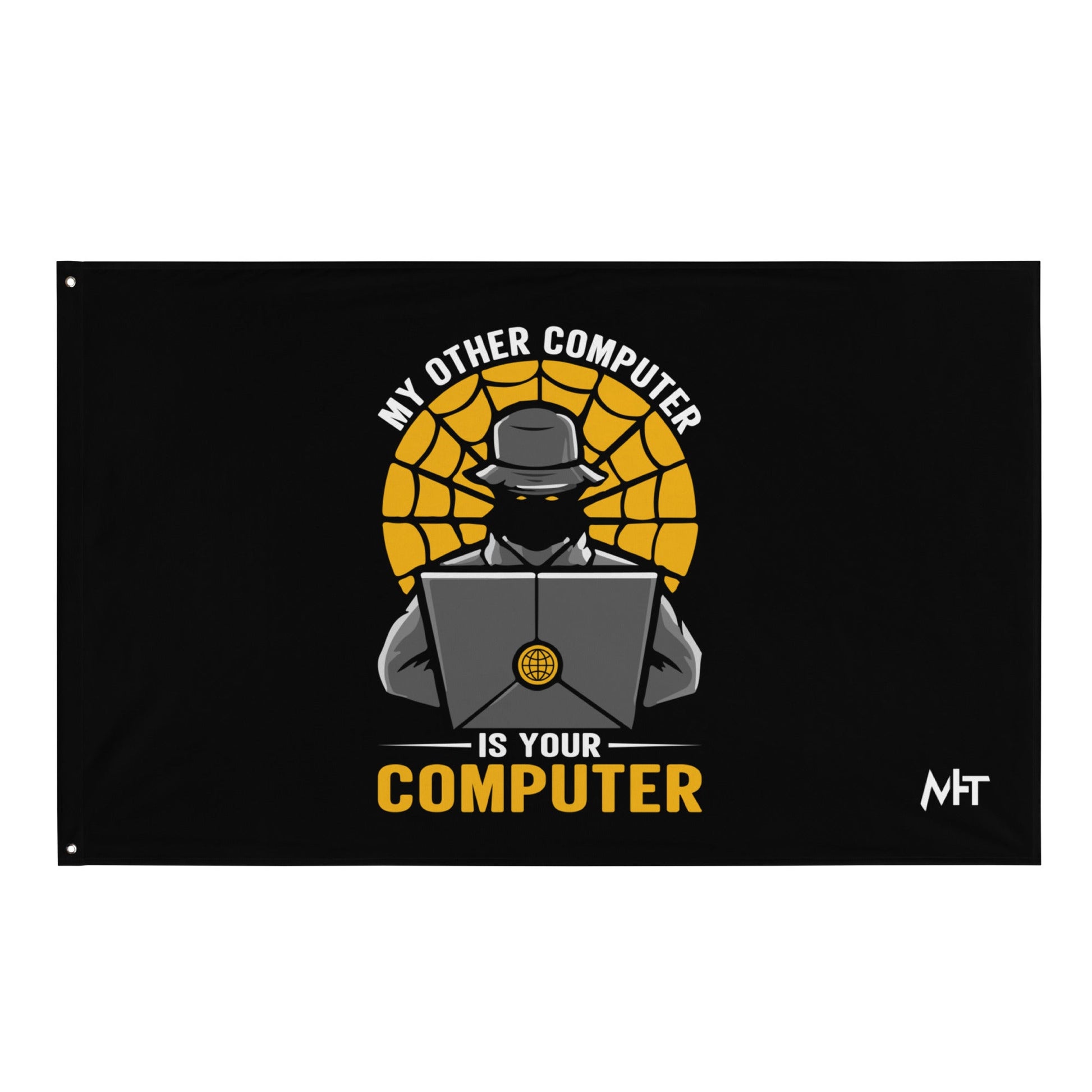 My Other Computer is Your Computer V1 - Flag by DarkByteGear