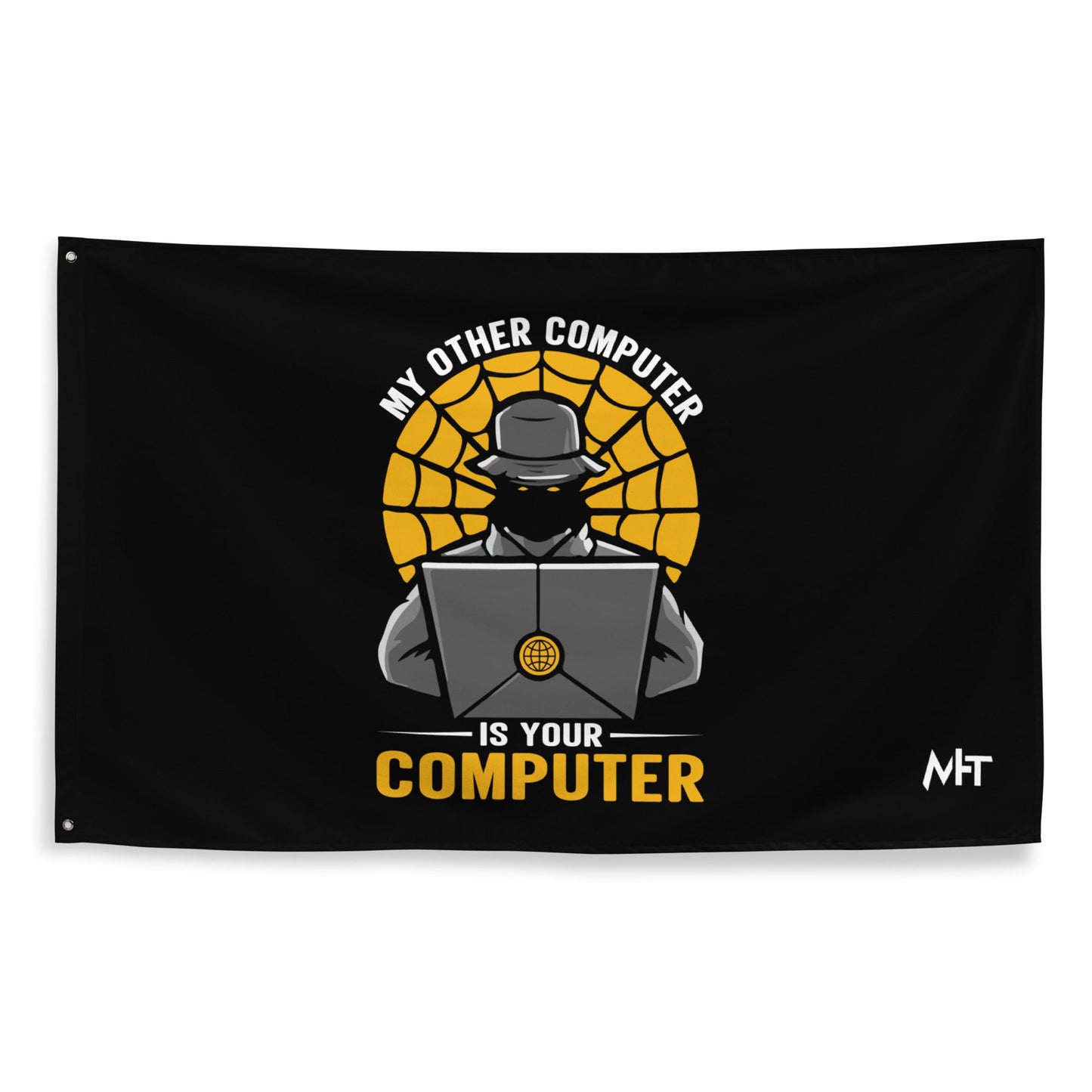 My Other Computer is Your Computer V1 - Flag by DarkByteGear
