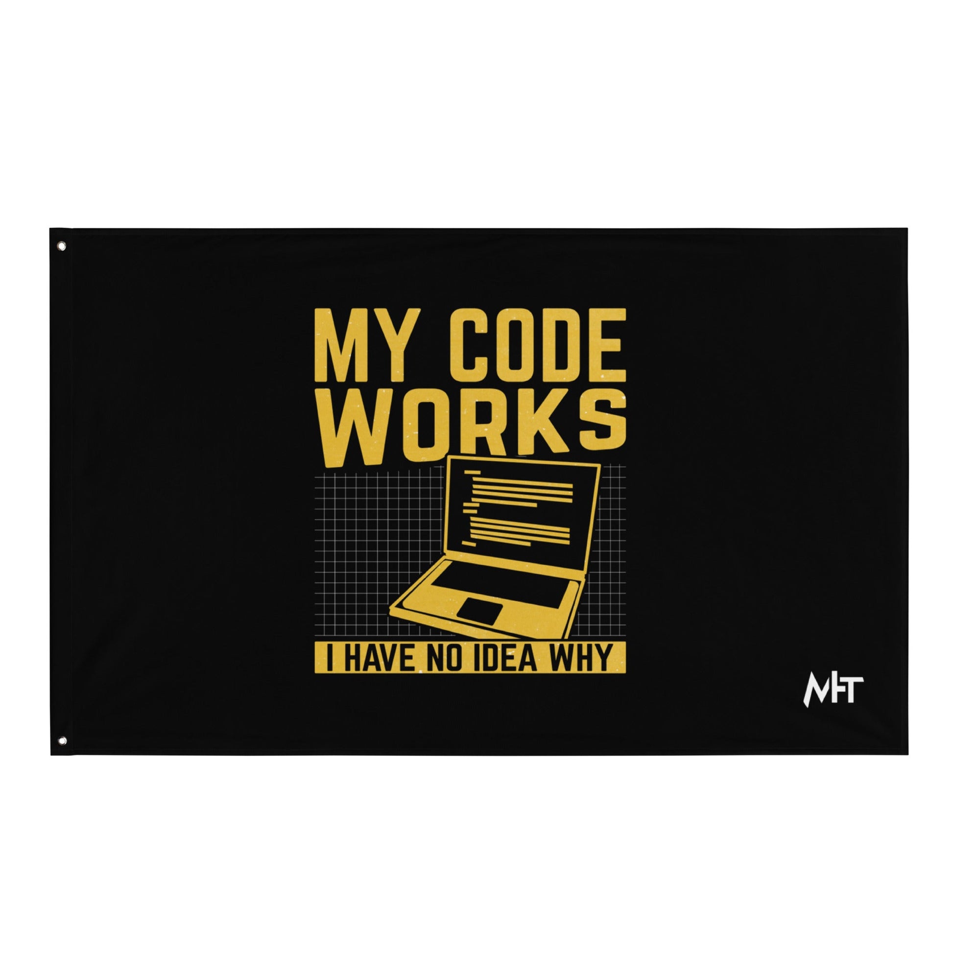 My Code works, I have no Idea why - Flag by DarkByteGear