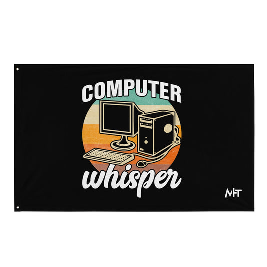Computers whisper - Flag by DarkByteGear