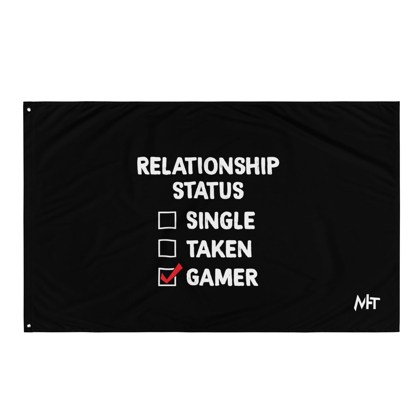 Relationship Status : Gamer - Flag by DarkByteGear