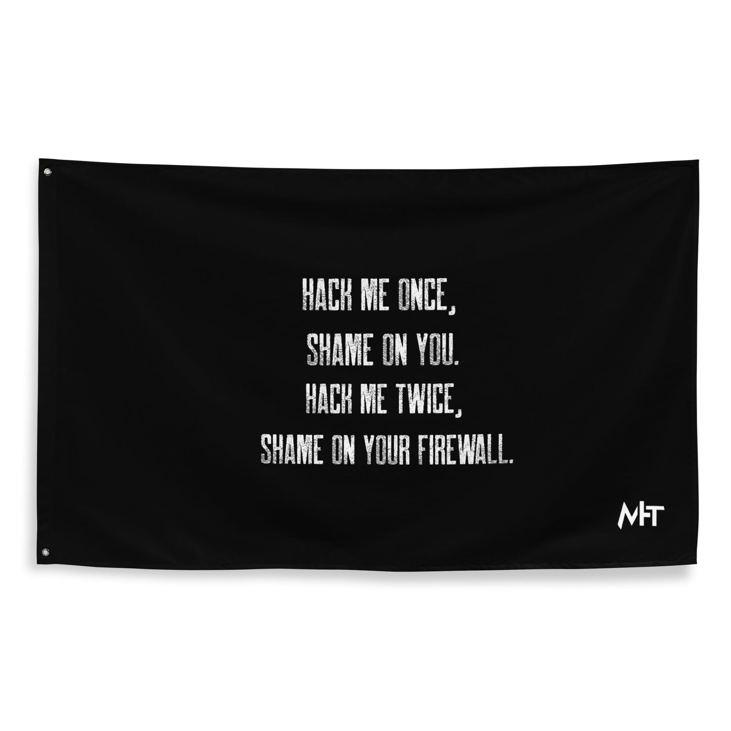 Hack me twice: shame on You, Firewall - Flag by DarkByteGear