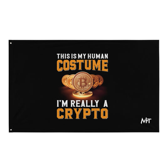 This is my Human Costume, I am a really a Crypto - Flag by DarkByteGear