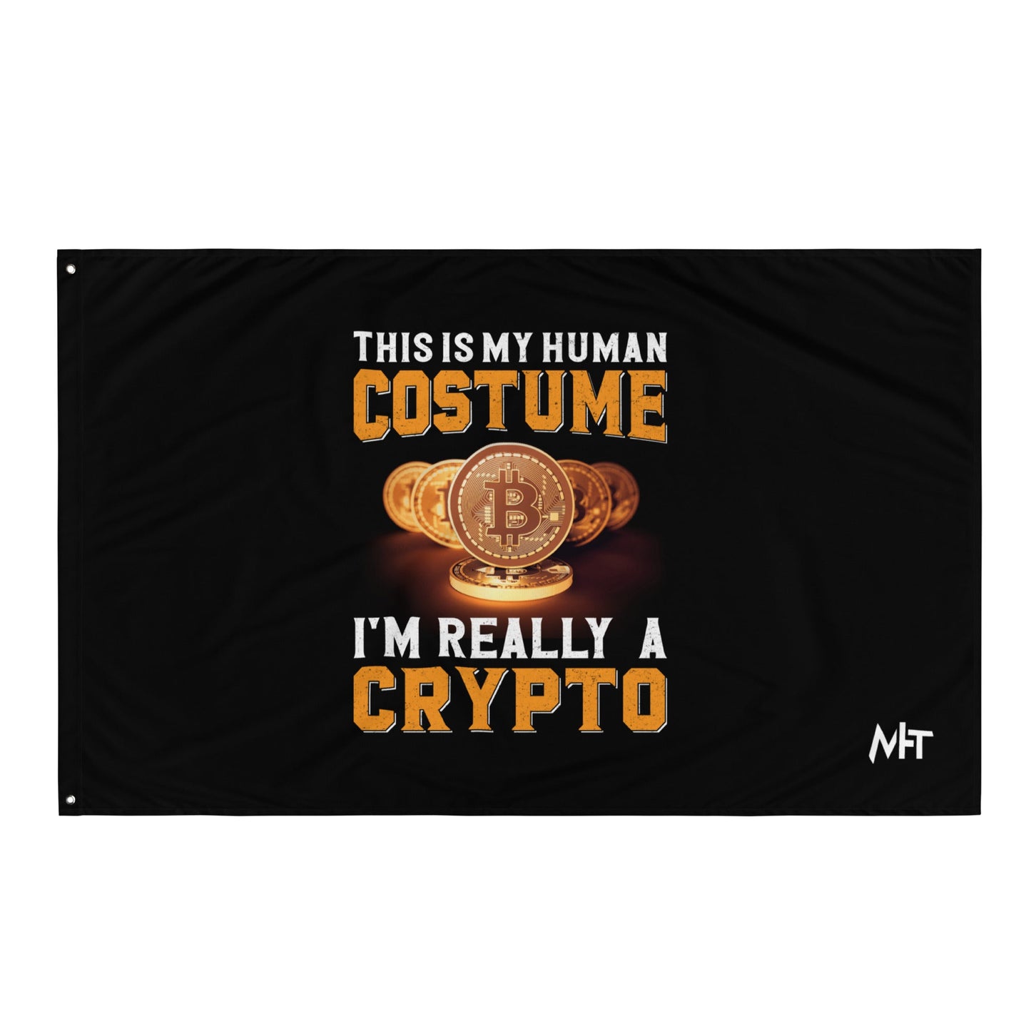 This is my Human Costume, I am a really a Crypto - Flag by DarkByteGear
