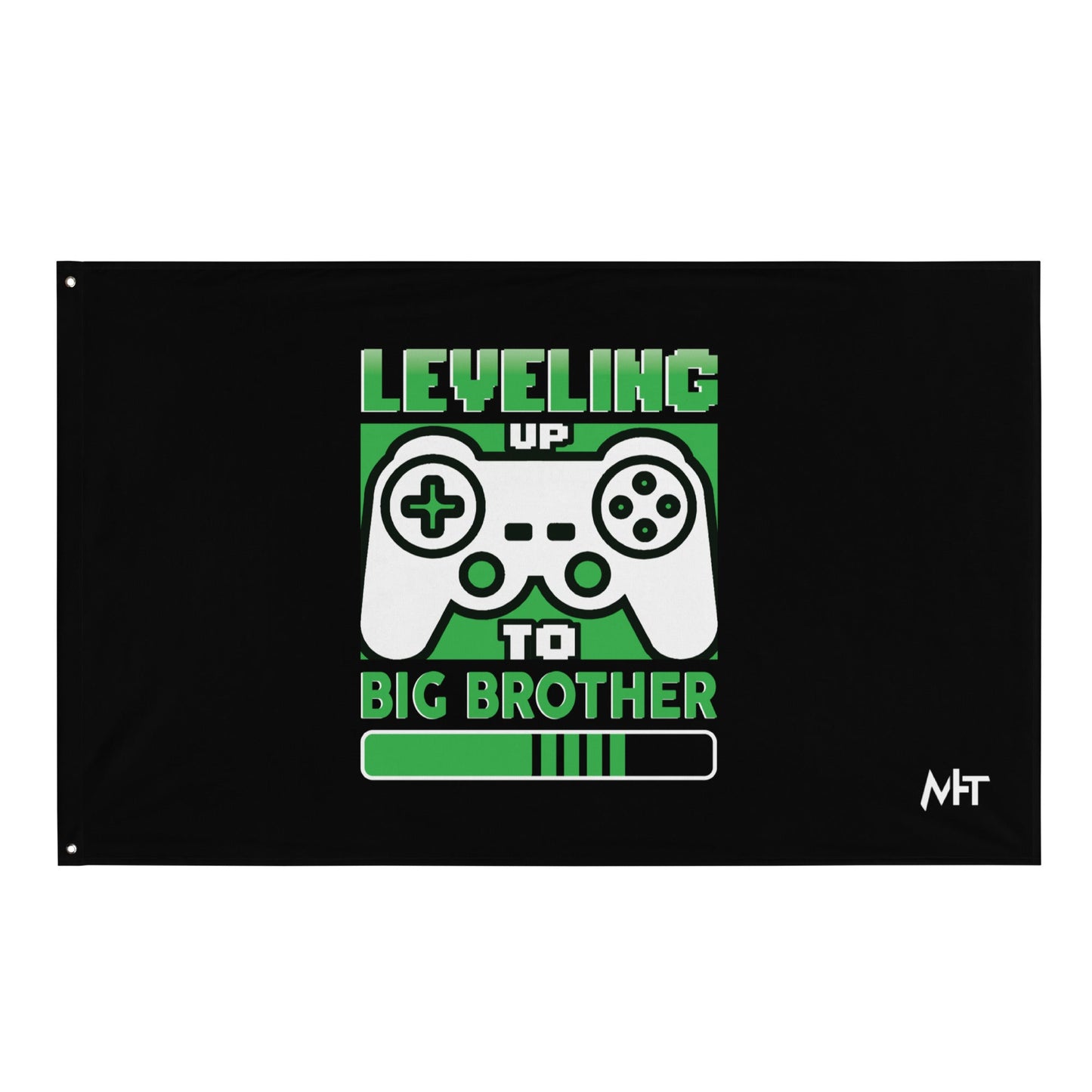 Levelling Up to Big Brother - Flag by DarkByteGear
