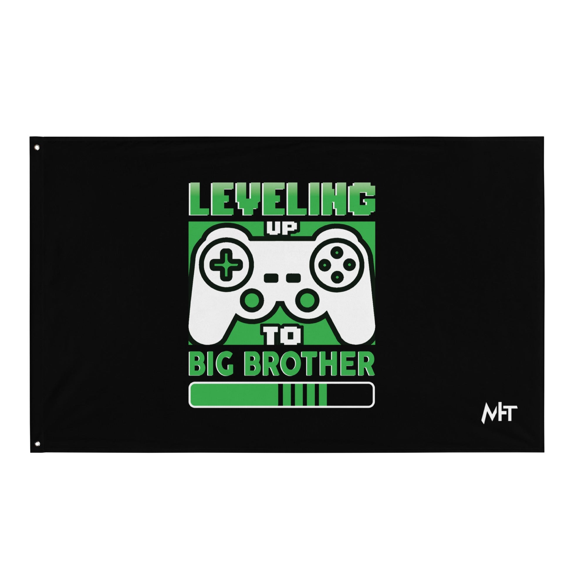 Levelling Up to Big Brother - Flag by DarkByteGear