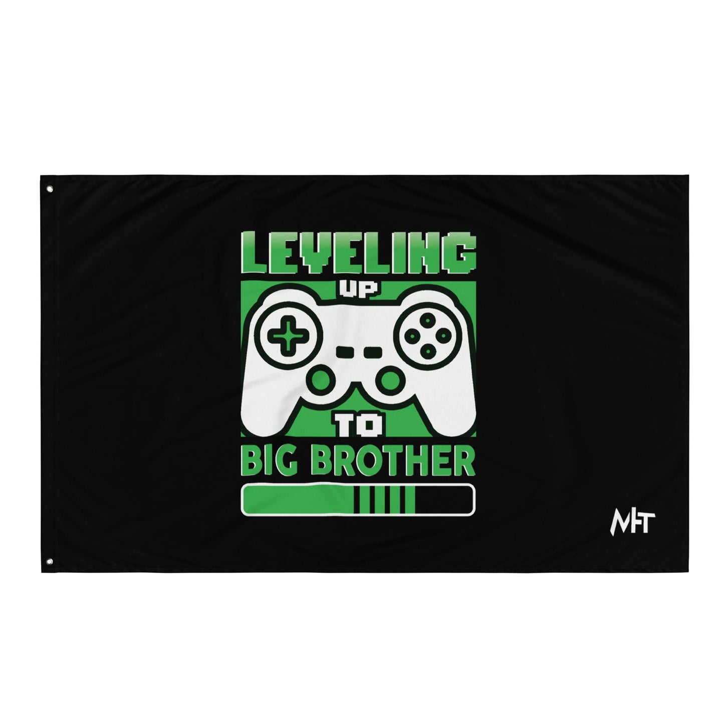 Levelling Up to Big Brother - Flag by DarkByteGear
