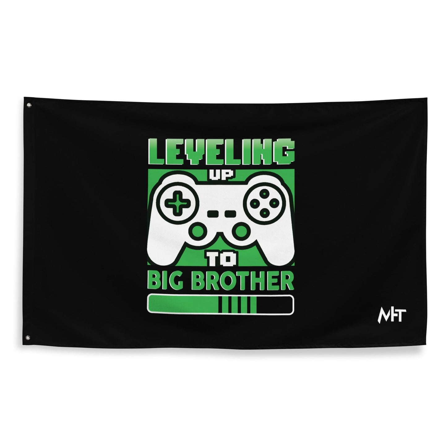 Levelling Up to Big Brother - Flag by DarkByteGear