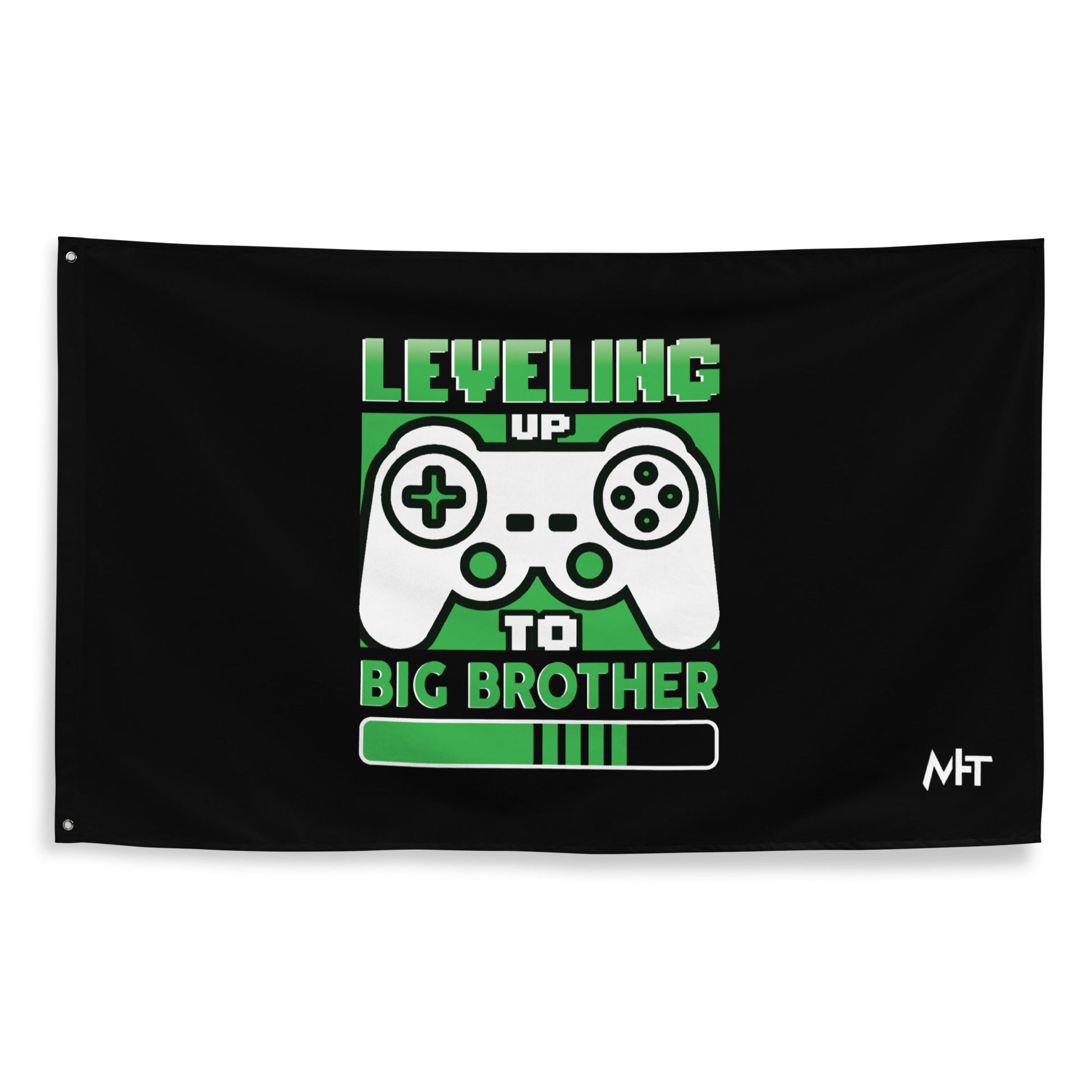 Levelling Up to Big Brother - Flag by DarkByteGear
