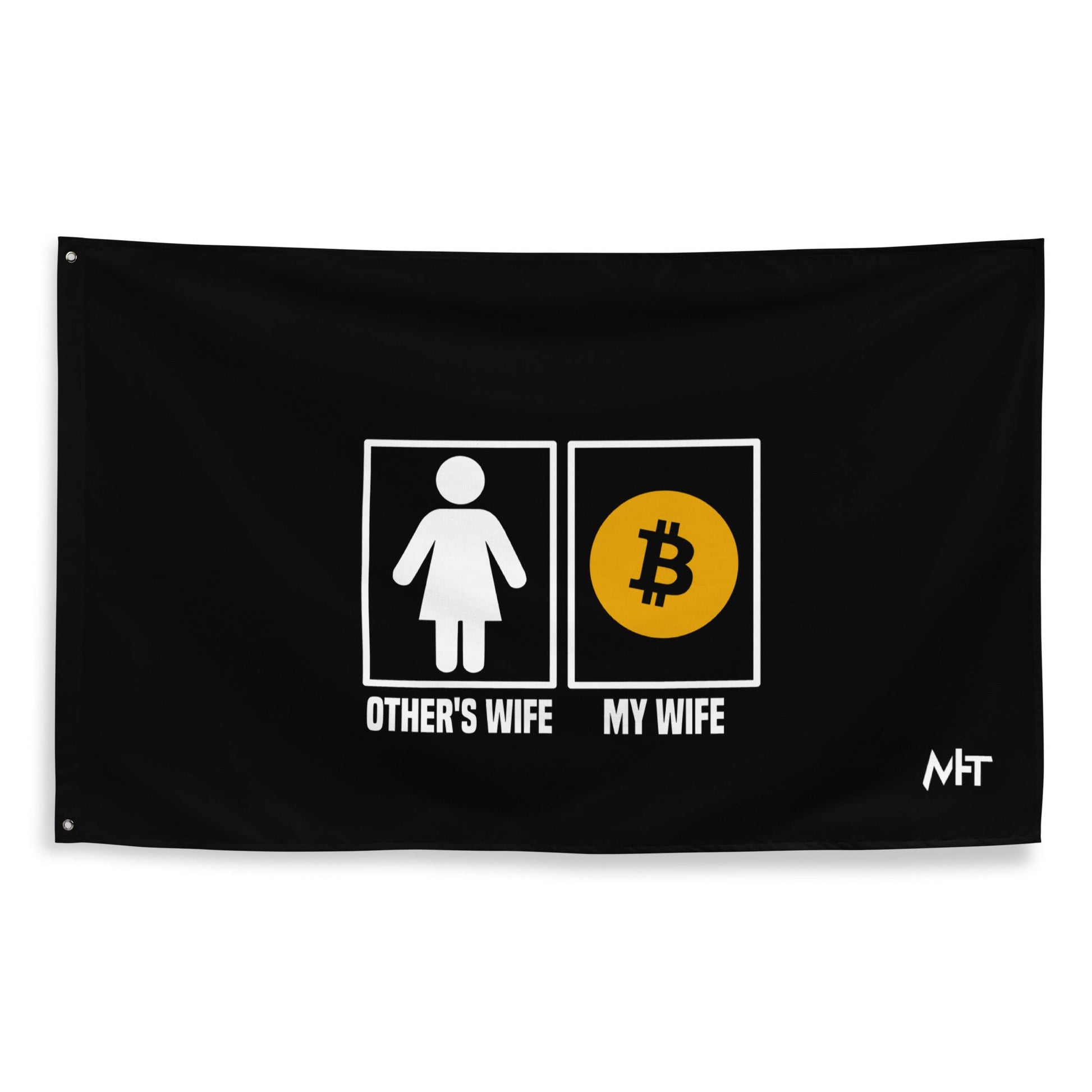 Other's wife vs My wife Flag by DarkByteGear