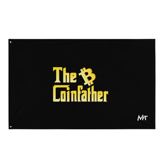 The Bitcoin Father - Flag by DarkByteGear