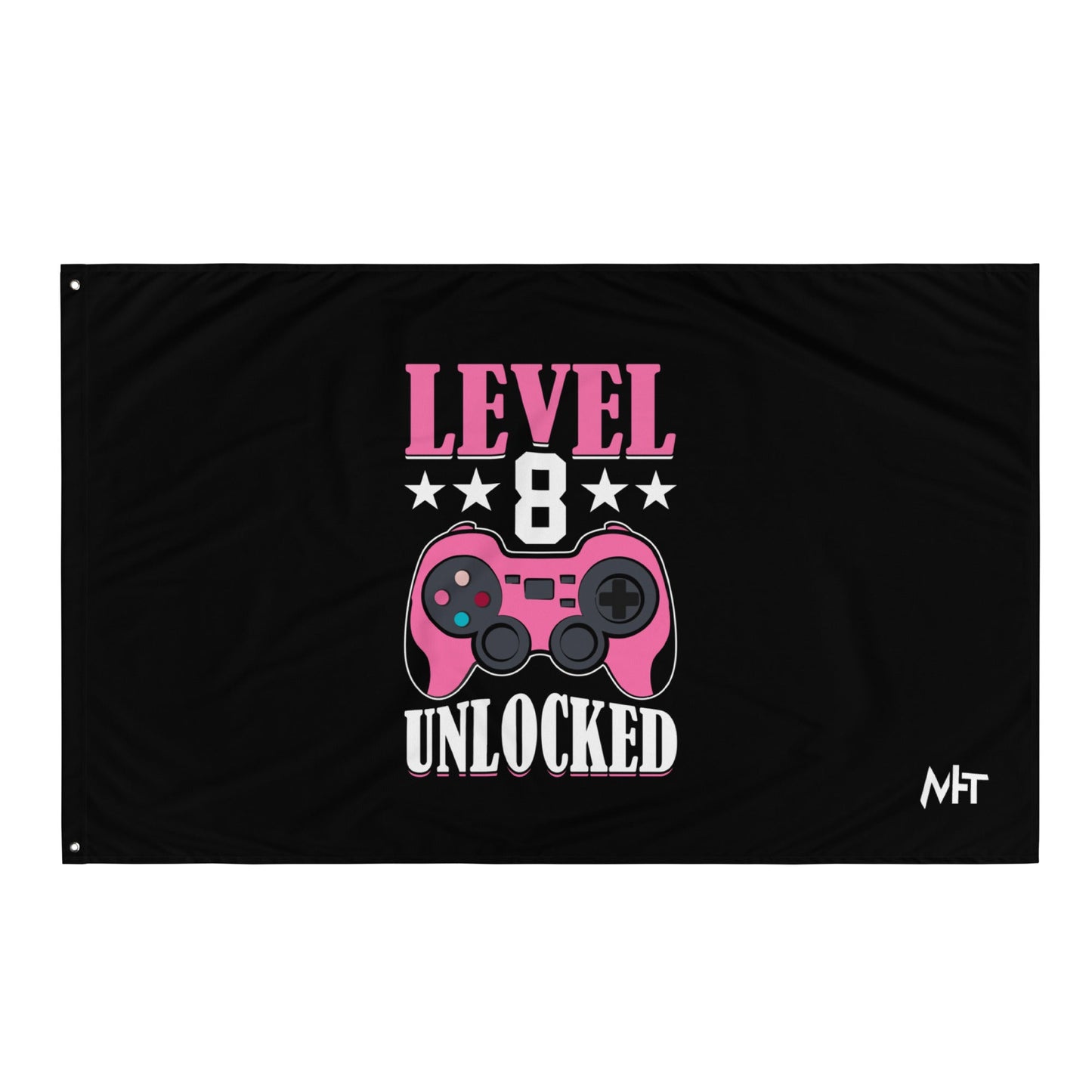 Level 8 Unlocked - Flag by DarkByteGear