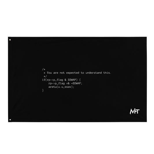 You are not expected to Understand this V1 - Flag by DarkByteGear