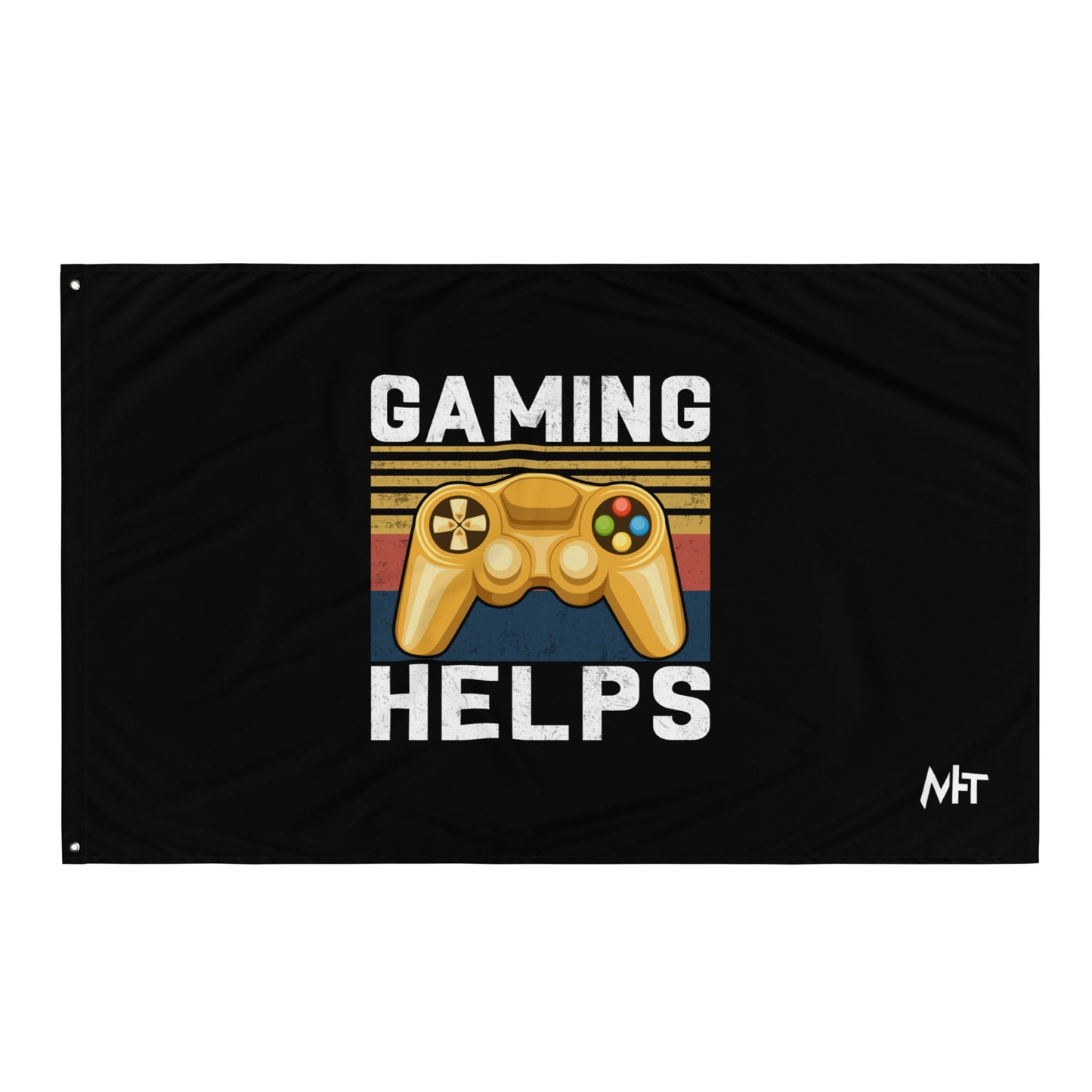 Gaming Helps - Flag by DarkByteGear