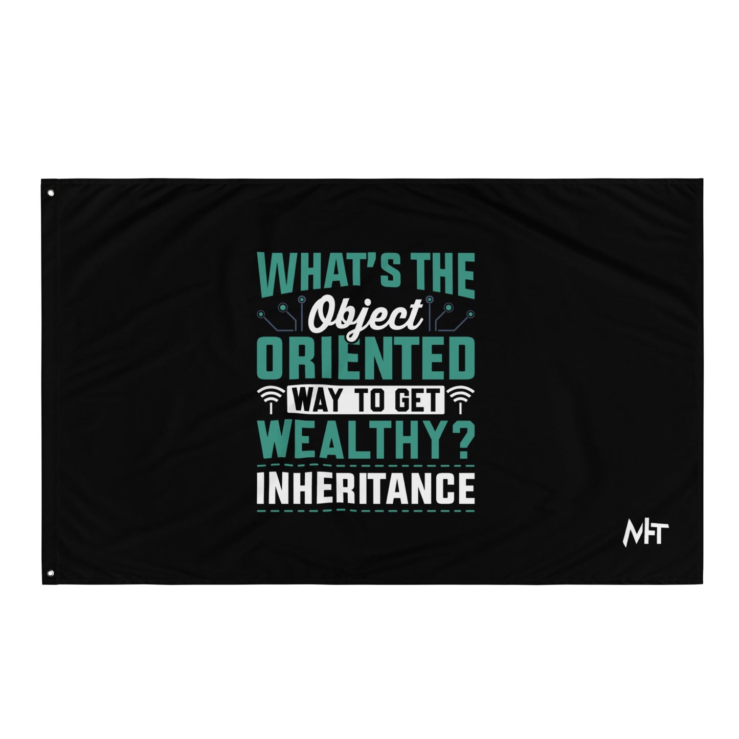 What is the Object Oriented Way to get Wealthy? Inheritance Flag by DarkByteGear