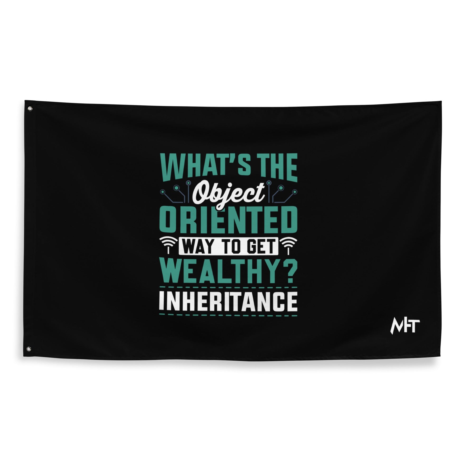 What is the Object Oriented Way to get Wealthy? Inheritance Flag by DarkByteGear