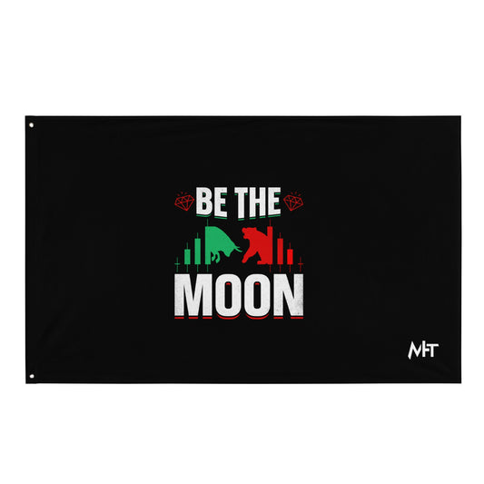 Be the Moon - Flag by DarkByteGear