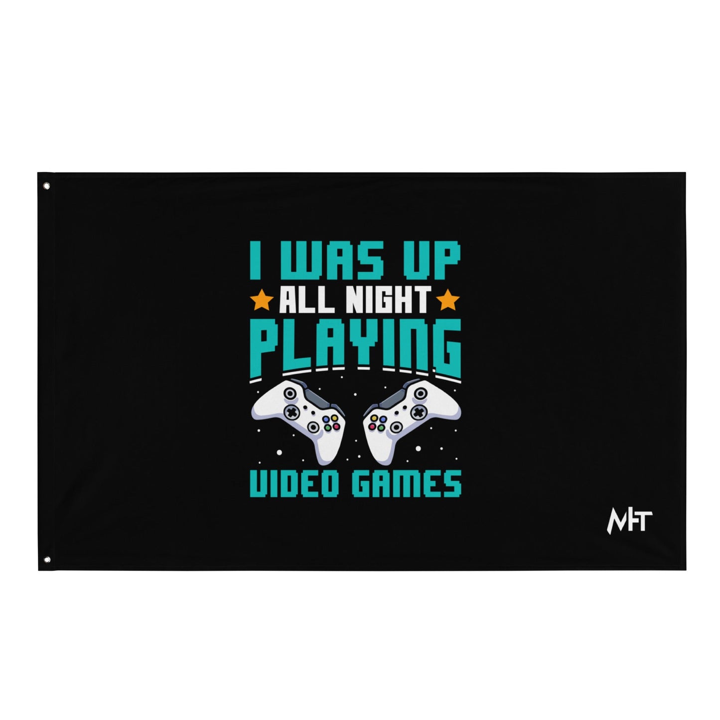 I was up all night playing Video Games Rima - Flag by DarkByteGear