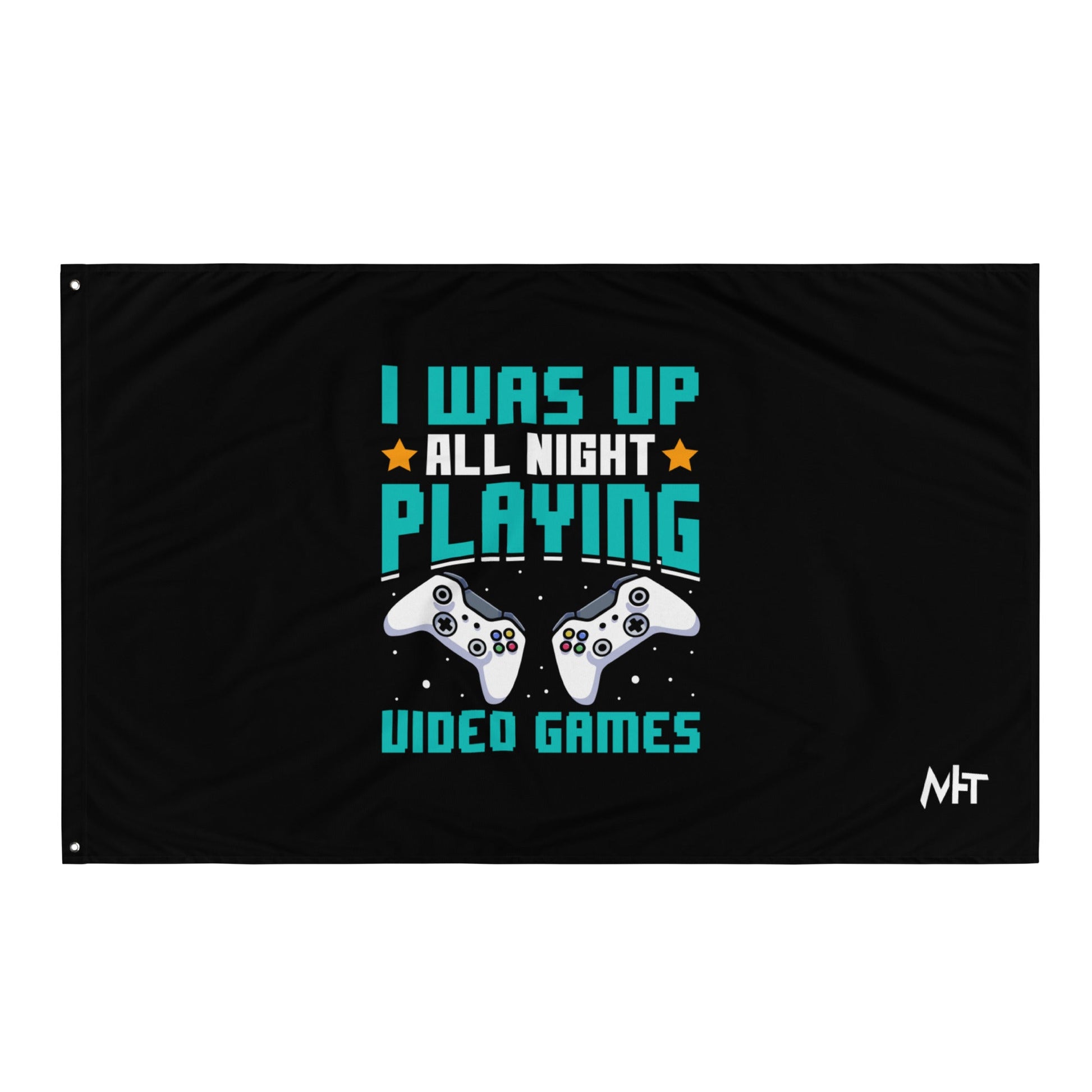 I was up all night playing Video Games Rima - Flag by DarkByteGear