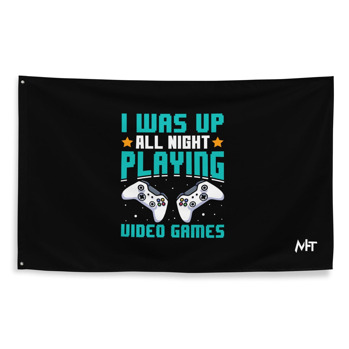 I was up all night playing Video Games Rima - Flag by DarkByteGear
